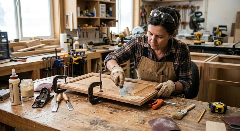 Cabinet Veneer Repair